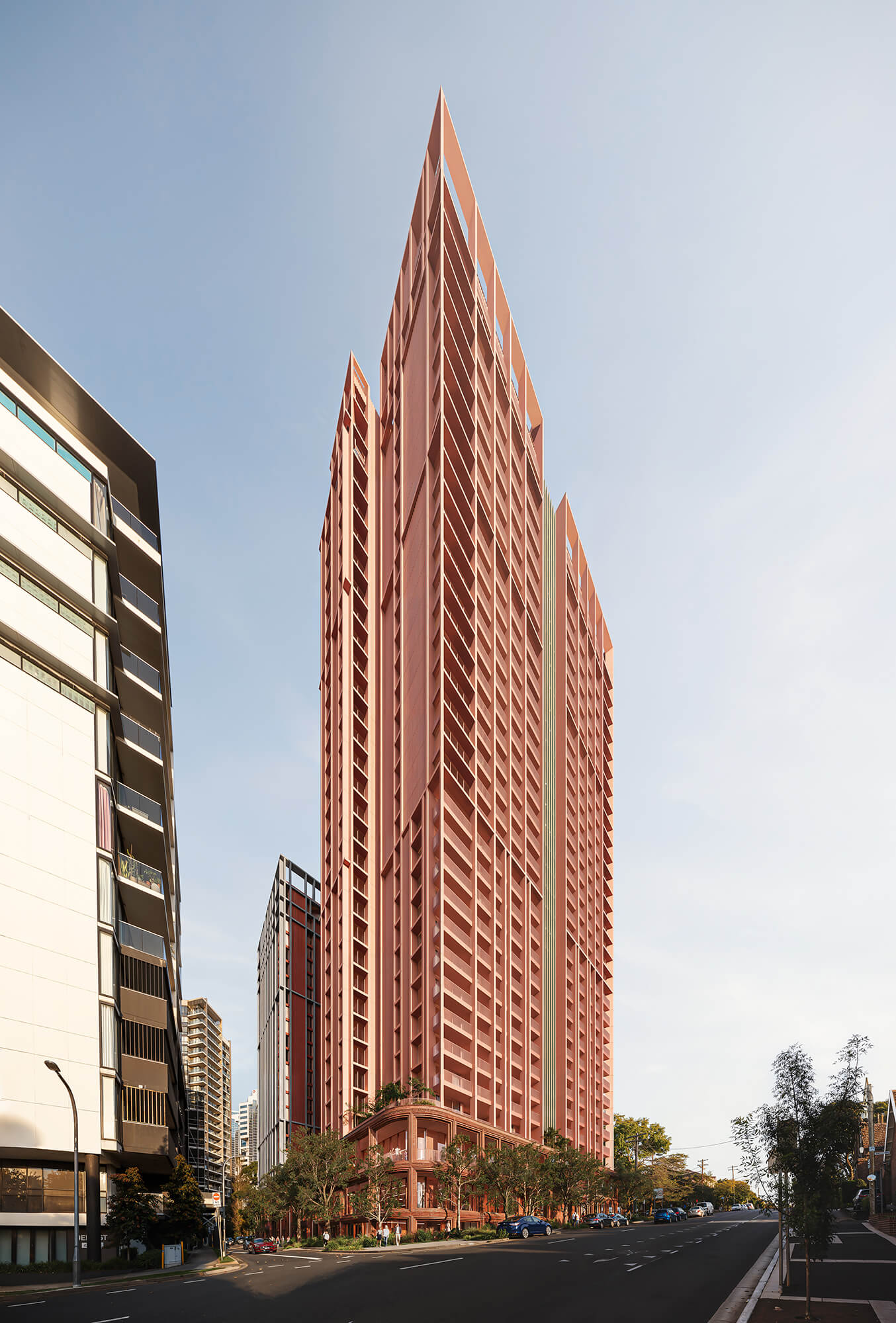 The Angophora. Architecture by Carter Williamson Architects, Landscape by Land and Form Studios