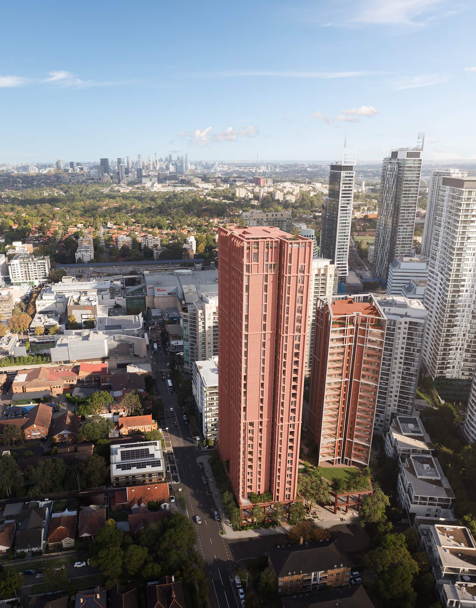 The Angophora. Architecture by Carter Williamson Architects, Landscape by Land and Form Studios