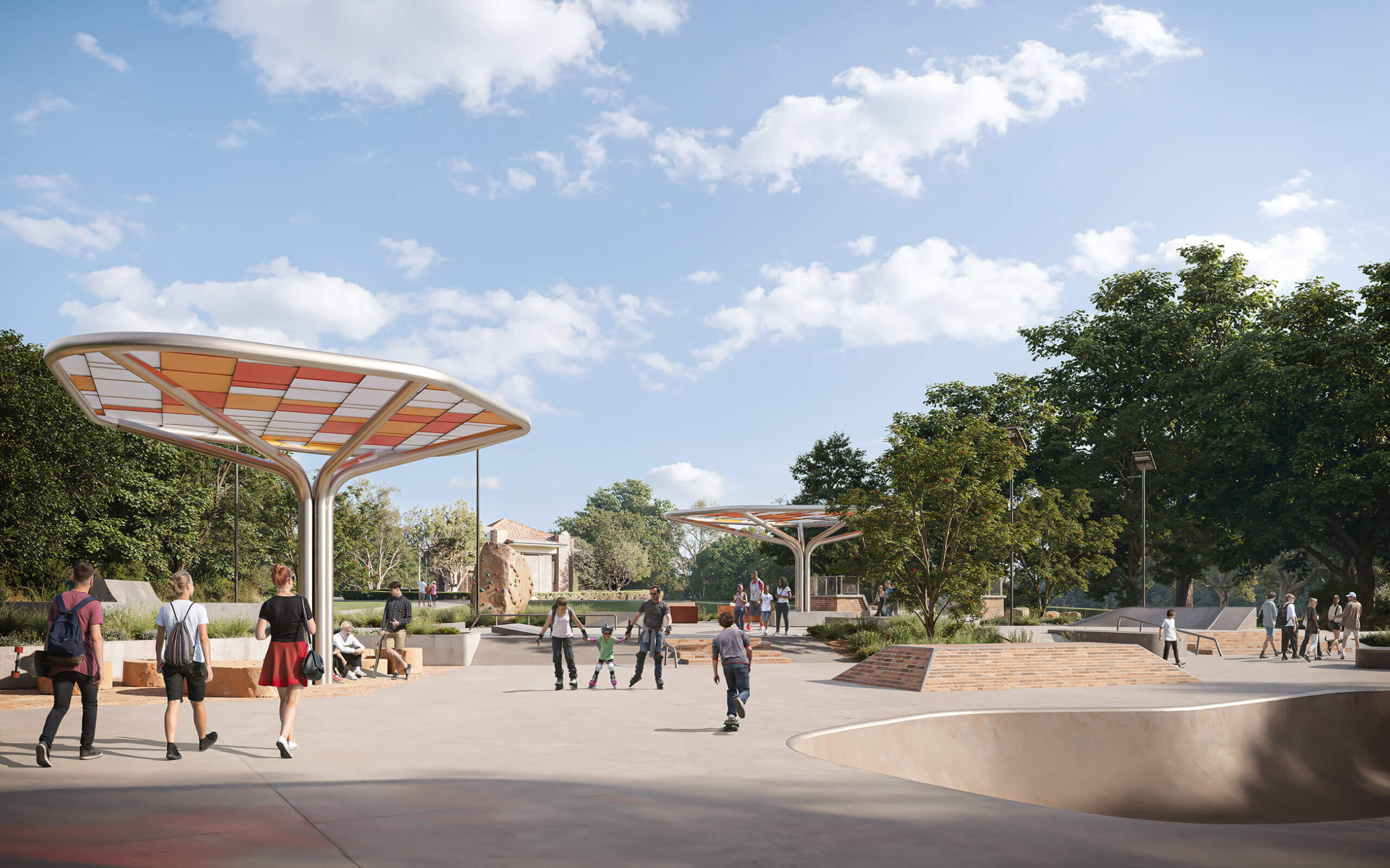 Inner Sydney Park Revitalization. Designed by MOGAMMA for Sydney Council