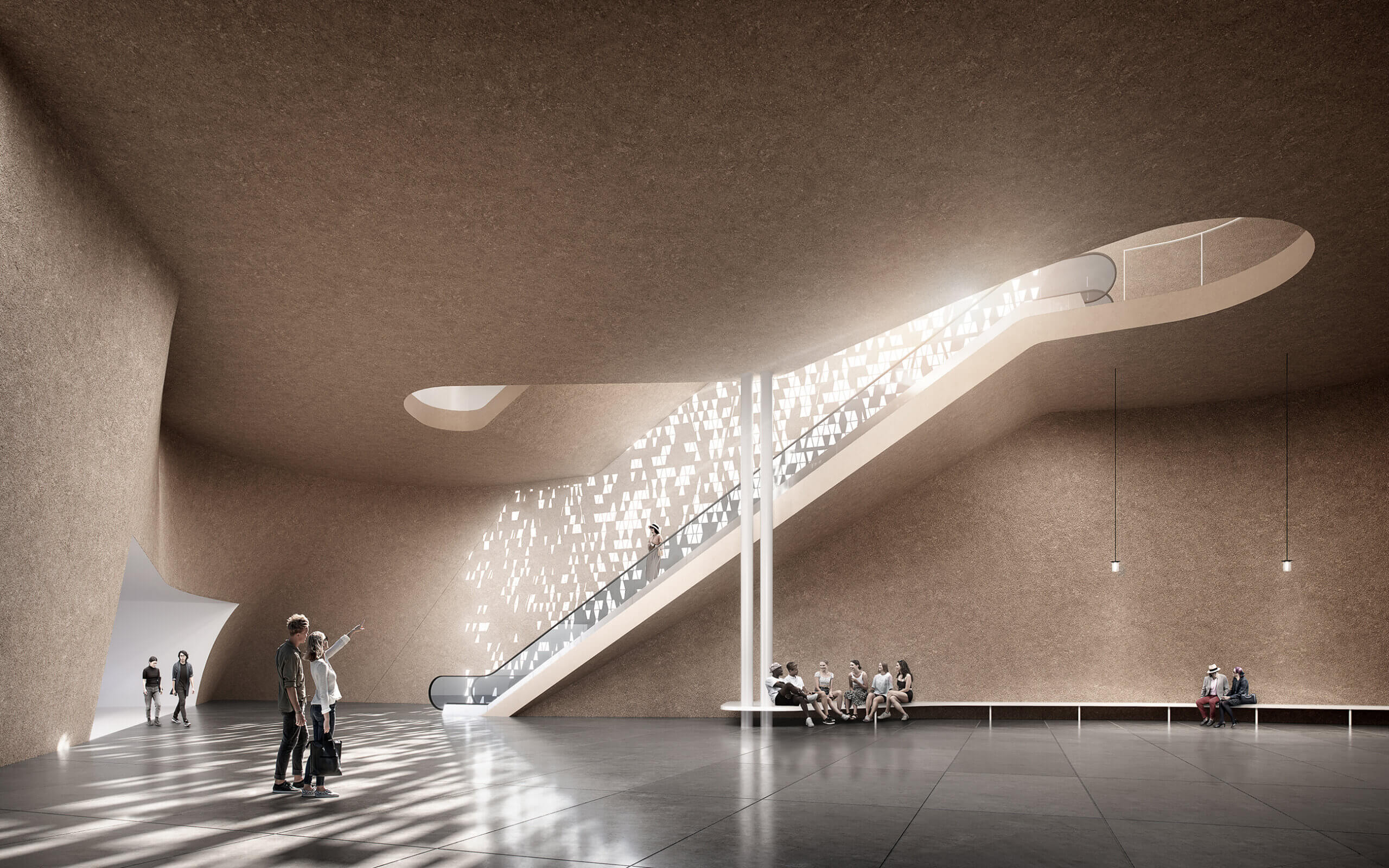 NGV Contemporary, FIELD Submission. Architecture and Interior Design by Architectus, Edition Office, Durbach Block Jaggers, Openwork