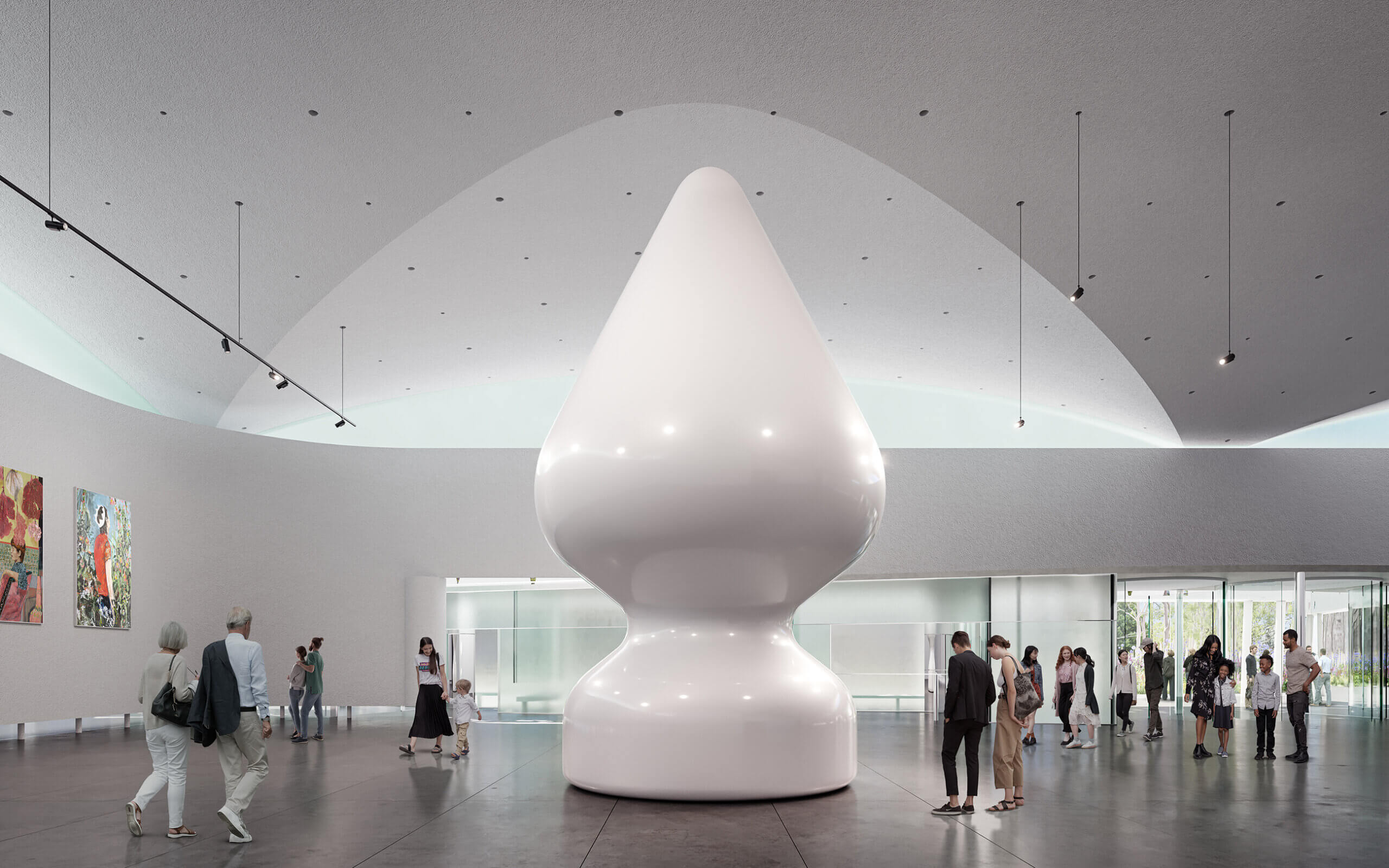 NGV Contemporary, FIELD Submission. Architecture and Interior Design by Architectus, Edition Office, Durbach Block Jaggers, Openwork