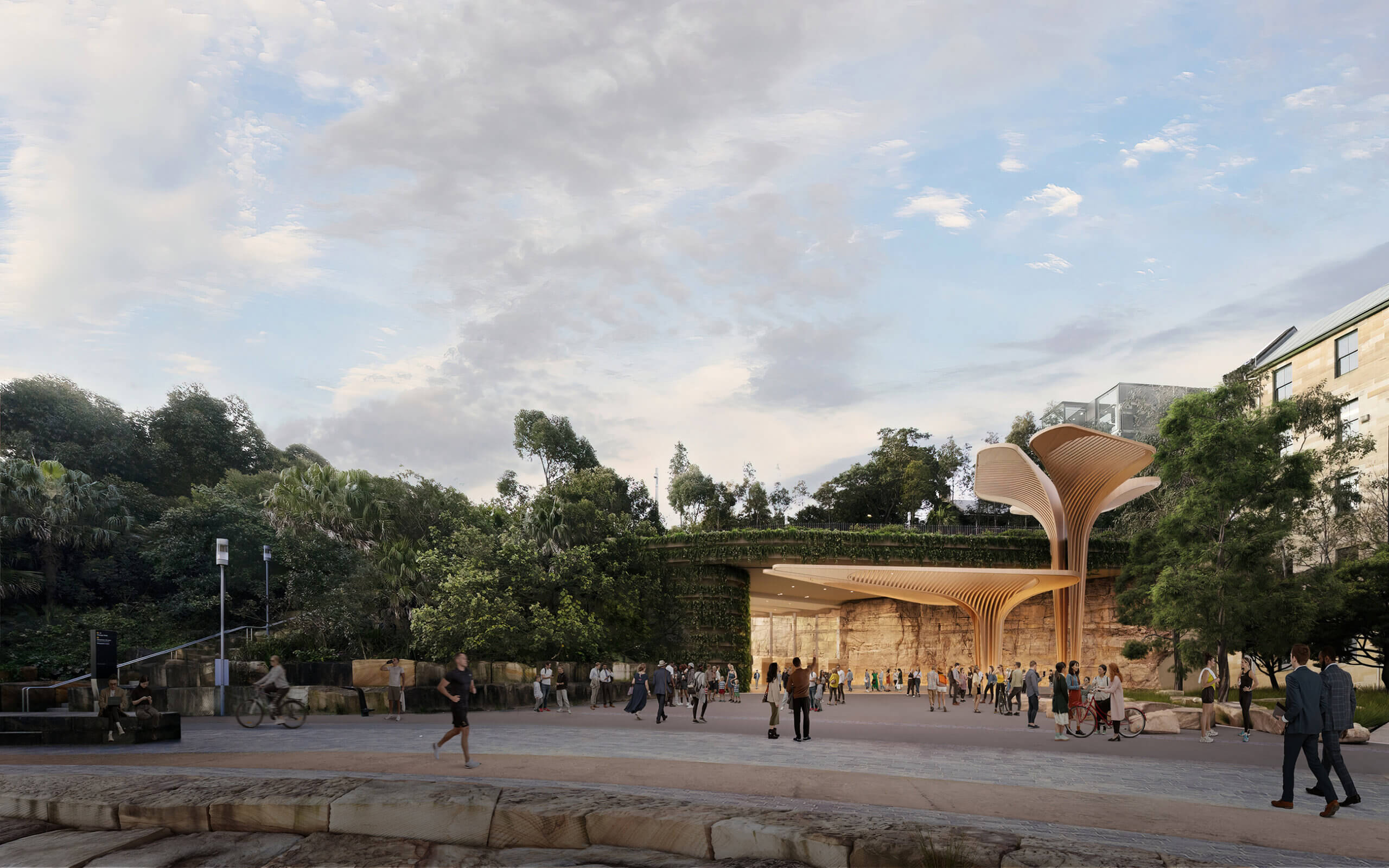 The Cutaway at Barangaroo. Architecture by FJC Studio