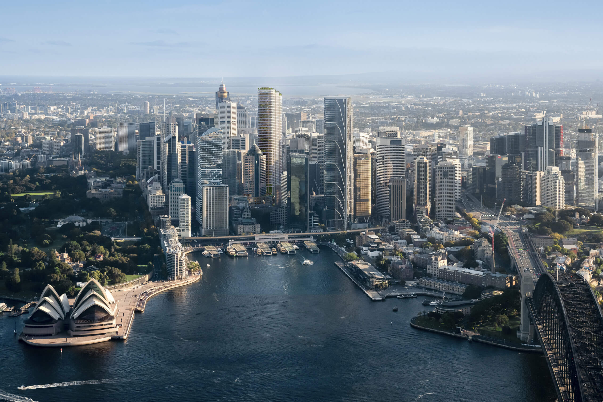 1–25 O’Connell Street and 8-16 Spring Street. Architecture By Stewart Architecture, Developed by Lendlease