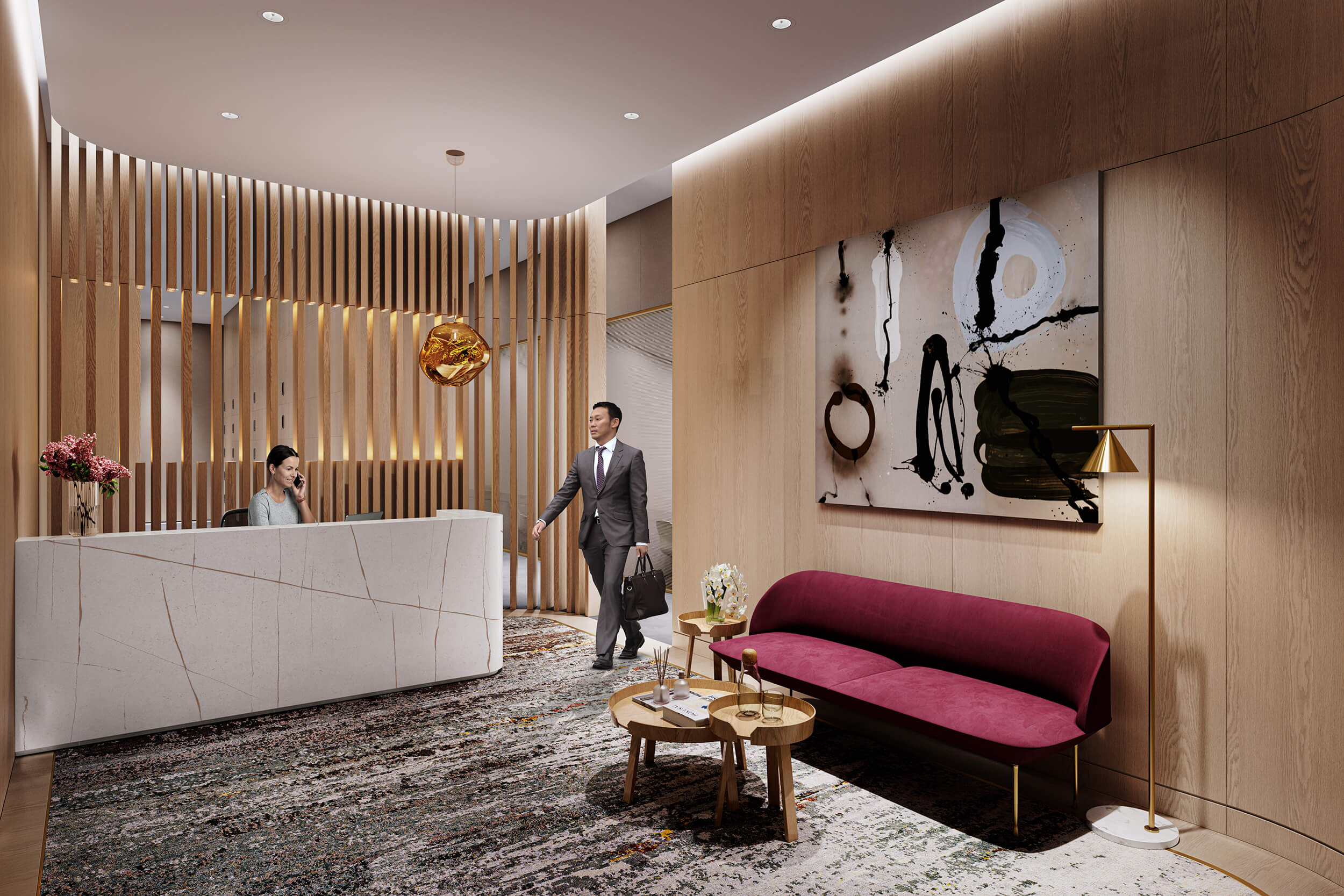 T9 EFCP — Deposit Room. Interiors by Futurespace