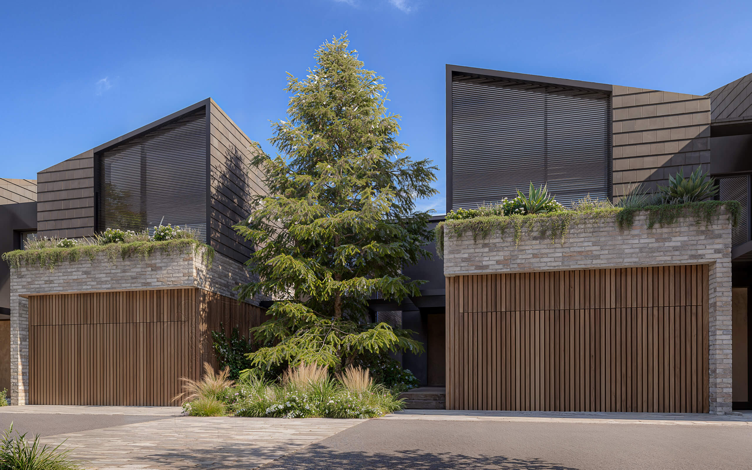 Cooloongatta Road. Architecture by Genton, Landscaping by Ben Scott, Developed by Burbank Urban