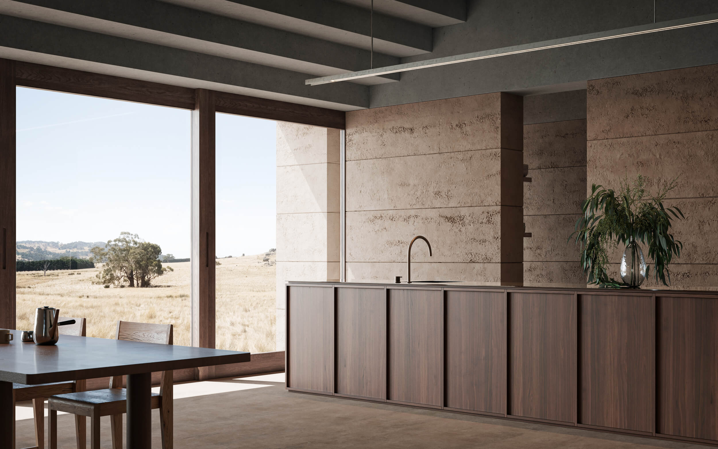 Nulla Vale House. Architecture by Edition Office, Interior Design by Edition Office, Styling by Edition Office, MOGAMMA, Studio A.mi