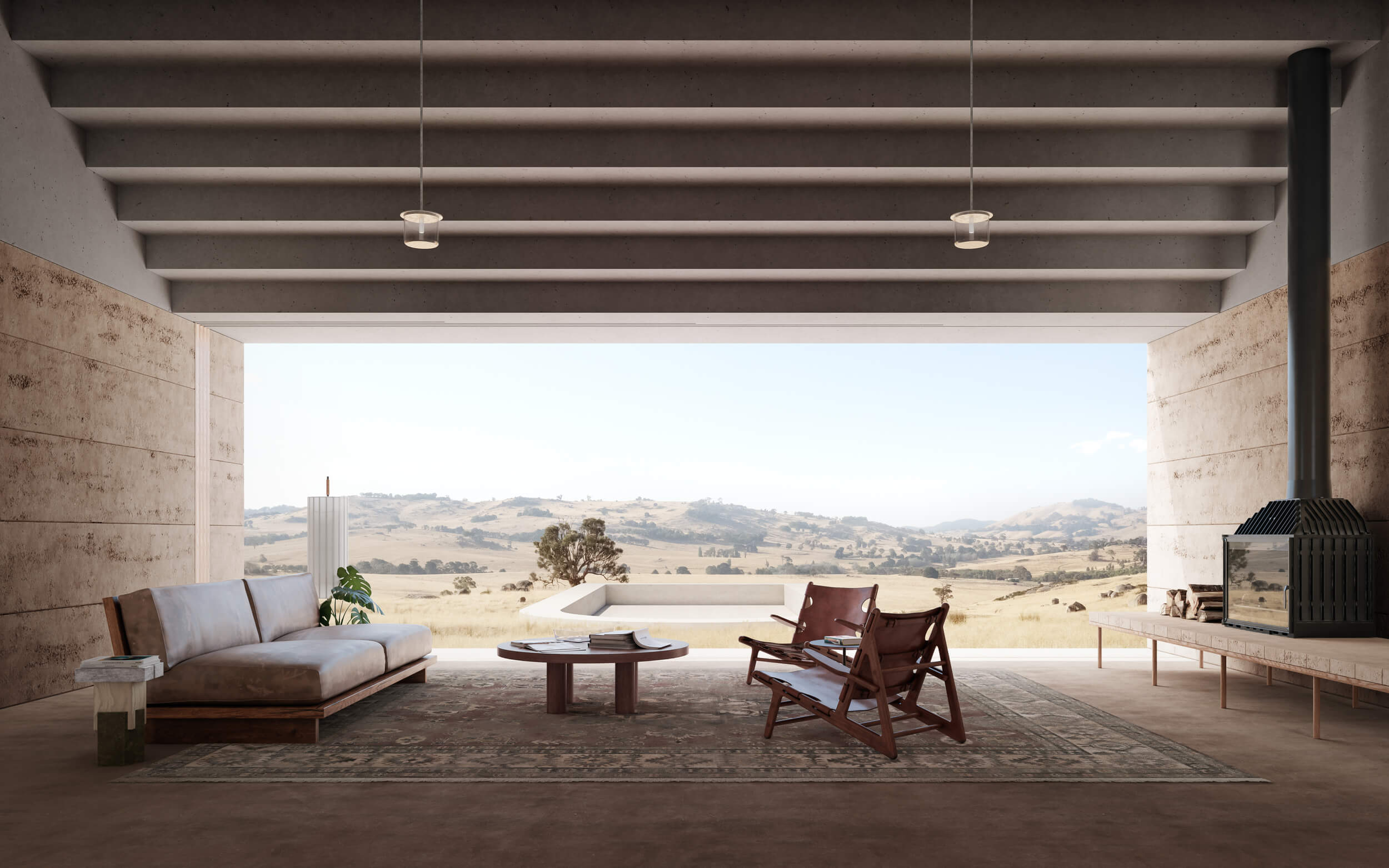 Nulla Vale House. Architecture by Edition Office, Interior Design by Edition Office, Styling by Edition Office, MOGAMMA, Studio A.mi