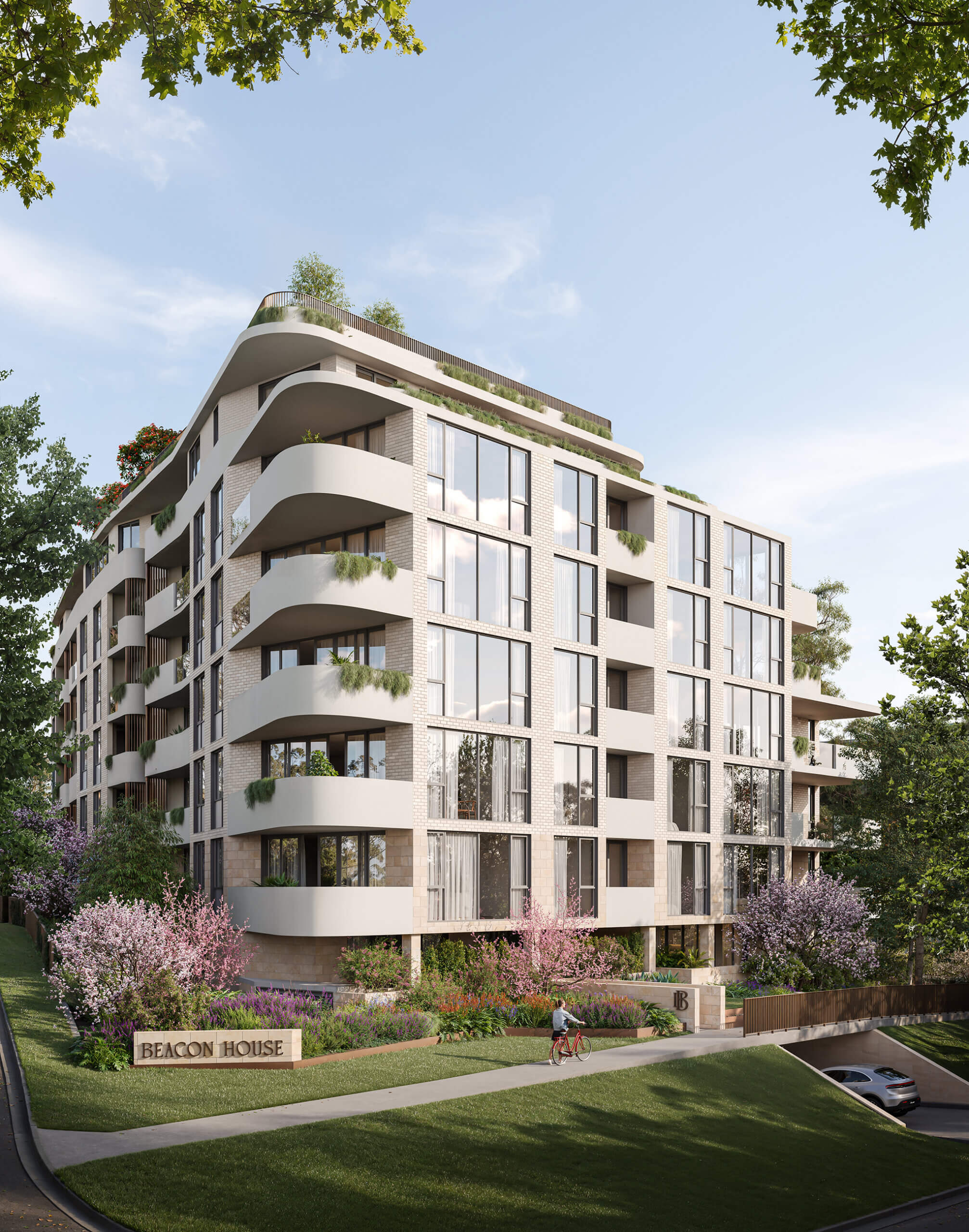 Beacon House. Architecture by Giles Tribe, Developed by Rudder Group