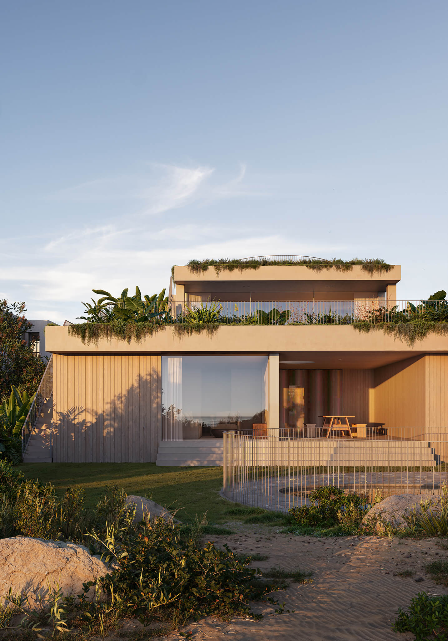 Belongil Beach House. Architecture by Sullivan Skinner