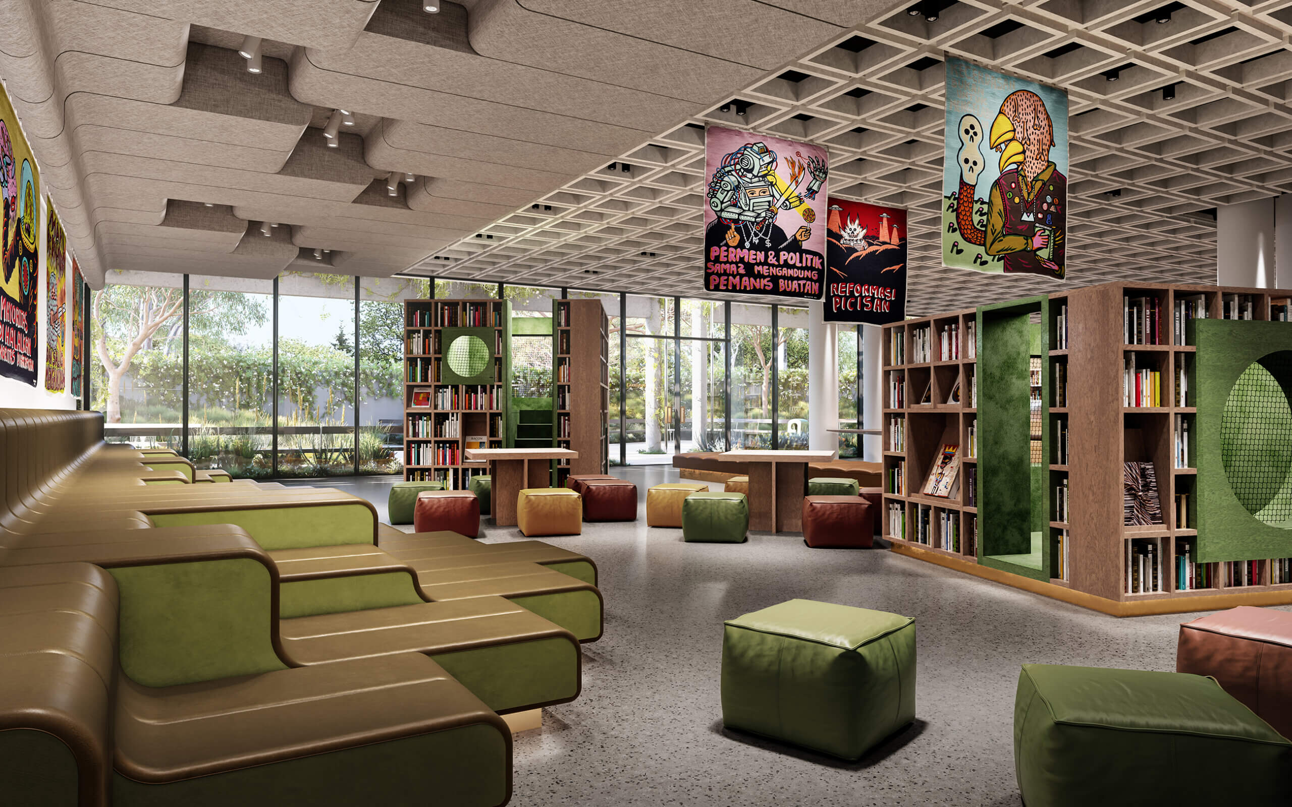 Art Gallery of NSW. Architecture by TZG Architects, Interior Design by  TZG Architects, Landscaping by Sue Barnsley Design