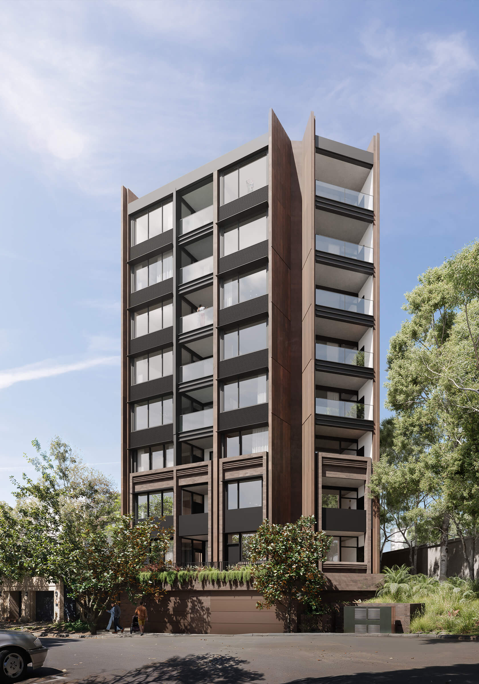 Fern Pl. Architecture By Woods Bagot, Landscaping by Edwina Stuart, Developed by Ryser